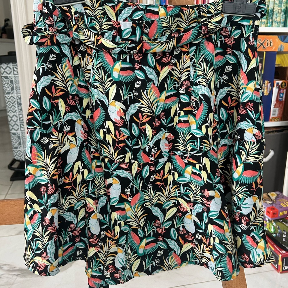 Floral Print Women's Skirt